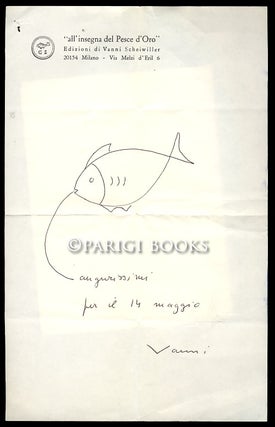 Poeti del secondo futurismo italiano. (With Autograph Letter Signed).