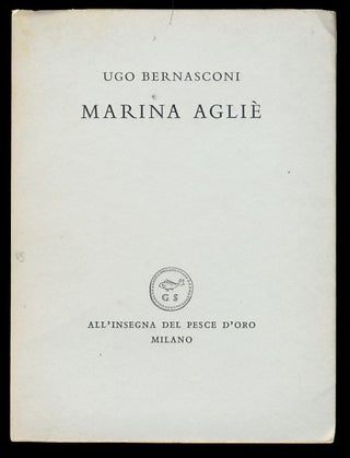 Item #29201 Marina Agliè. Ugo Bernasconi