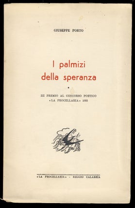 Item #29284 I palmizi della speranza. (Signed and Inscribed Copy with Authograph Letter Signed)....
