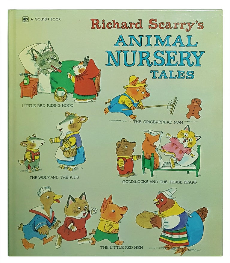 Item #29307 Richard Scarry's Animal Nursery Tales. (Signed Presentation Copy). Richard Scarry.