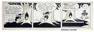 Item #29322 Fred Lasswell Barney Google and Snuffy Smith Daily Comic Strip Original Art Dated...