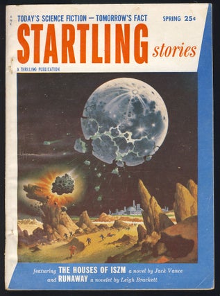 Item #29434 The Houses of Iszm in Startling Stories Spring 1954. Jack Vance