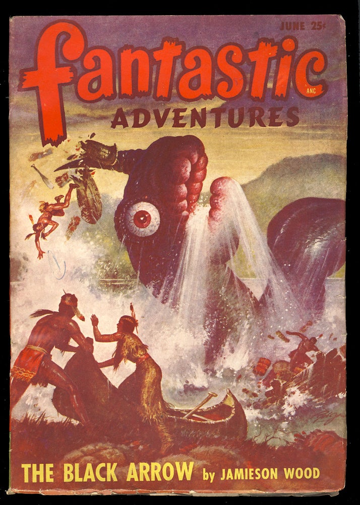 Item #29436 The Tides of Time in Fantastic Adventures June 1948. A. Bertram Chandler.
