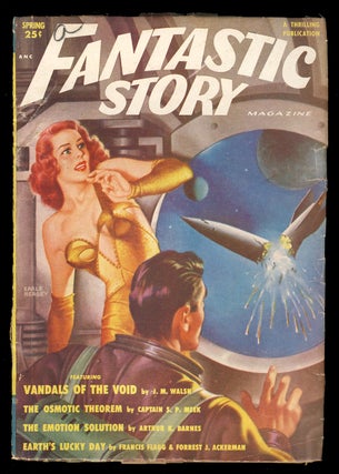 Item #29437 Vandals of the Void in Fantastic Story Spring 1951. James Morgan Walsh