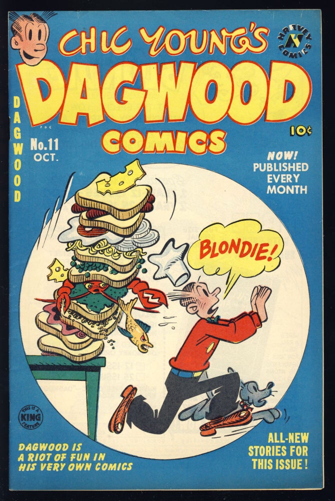 Item #29458 Chic Young's Dagwood Comics No. 11. Authors.