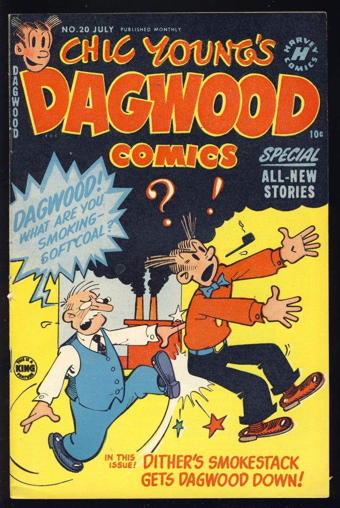Item #29465 Chic Young's Dagwood Comics No. 20. Authors.