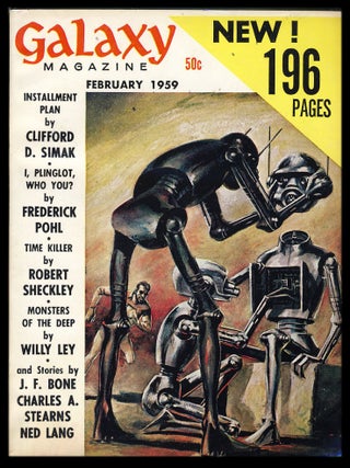 Item #29598 Galaxy February 1959. H. L. Gold, ed