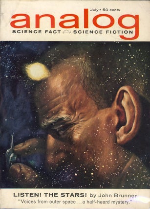 Item #29675 Analog Science Fact & Science Fiction July 1962. John W. Campbell, ed, Jr