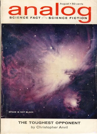 Item #29678 Analog Science Fact & Science Fiction August 1962. John W. Campbell, ed, Jr