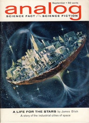 Item #29680 Analog Science Fact & Science Fiction September 1962. John W. Campbell, ed, Jr