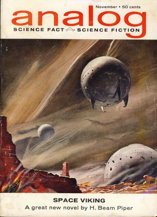Item #29684 Analog Science Fact & Science Fiction November 1962. John W. Campbell, ed, Jr