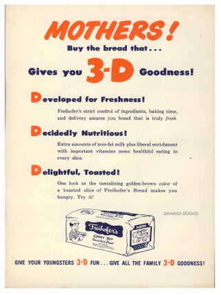Freihofer's 3-D Fun Book. Starring the Cisco Kid. Book No. 1.