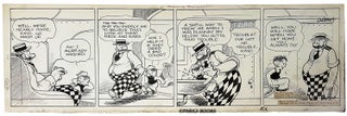Item #29822 Frank H. Willard Moon Mullins Daily Comic Strip Original Art Dated 5-18-36. Frank H....