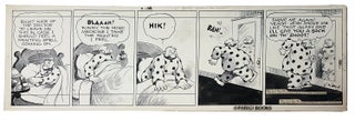 Item #29823 Frank H. Willard Moon Mullins Daily Comic Strip Original Art Dated 4-1-36. Frank H....