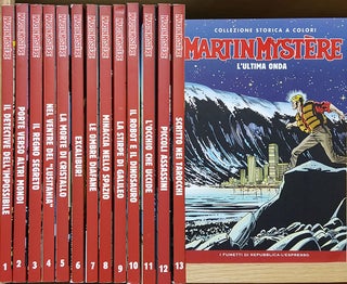 Item #29852 Martin Mystere Collezione Storica a Colori Complete Twenty Issue Run. Alfredo...