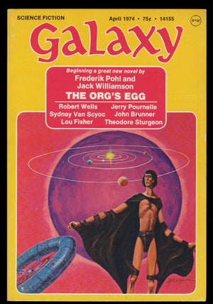 Item #29901 The Org's Egg in Galaxy April-June 1974. (Signed Copies). Frederik Pohl, Jack Williamson