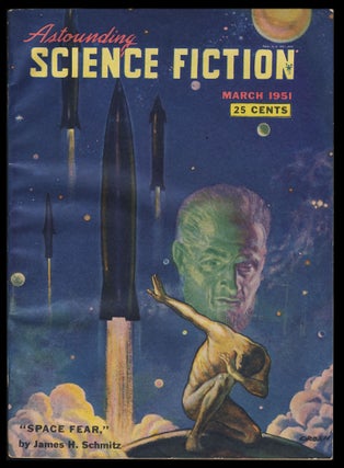 Item #29905 The Man from Outside in Astounding Science Fiction March 1951. (Signed Copy). Jack...