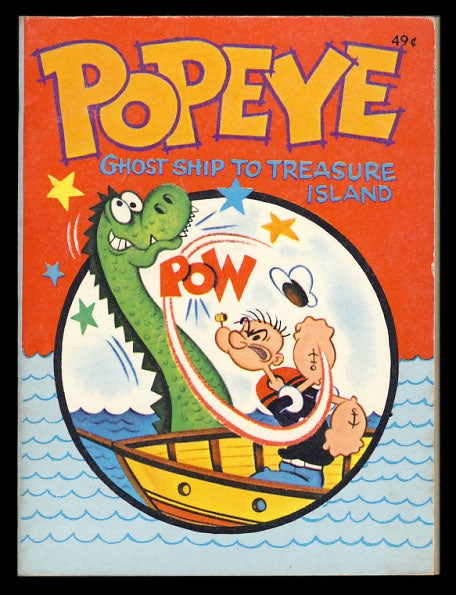 Item #29918 Popeye in Ghost Ship to Treasure Island. Paul S. Newman.