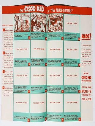 Freihofer's 3-D Fun Book. Starring the Cisco Kid. Book No. 3.