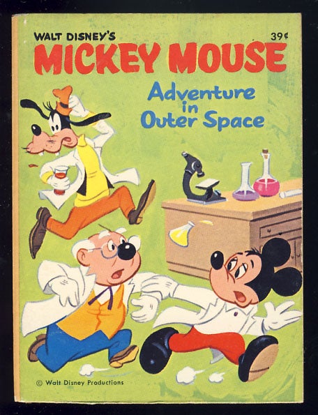 Item #29938 Mickey Mouse: Adventure in Outer Space. George E. Davie.