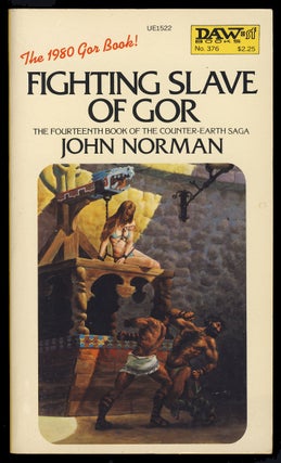Item #29954 Fighting Slave of Gor. John Norman, John Frederick Lange Jr