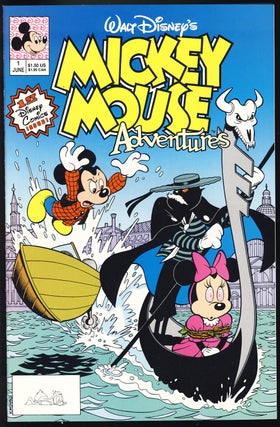 Item #29980 Walt Disney's Mickey Mouse Adventures Complete Eighteen Issue Series. Floyd...