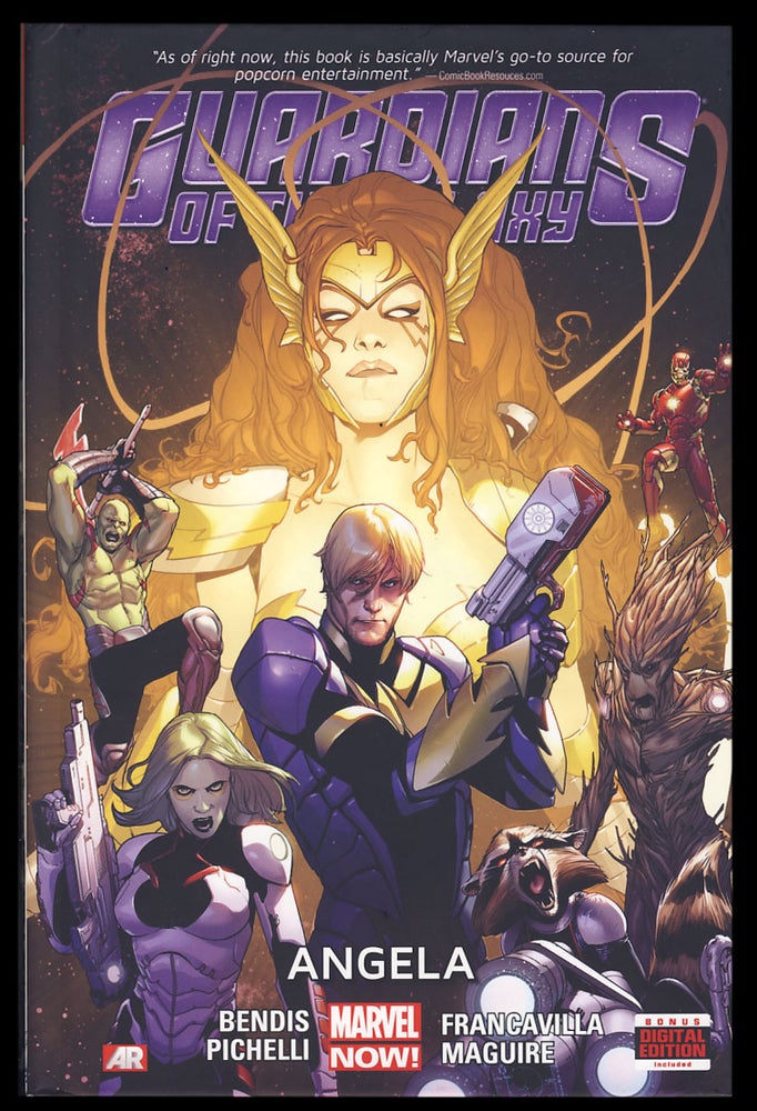 Item #30007 Guardians of the Galaxy Vol. 2: Angela. Brian Michael Bendis, Sara Pichelli.