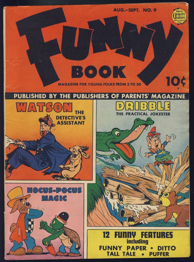 Item #30074 Funny Book Magazine for Young Folks No. 9. Authors.