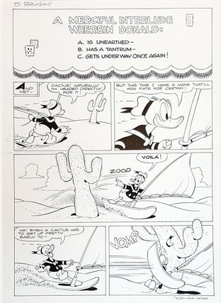 Item #30149 Walt Disney Comics and Stories #656 Original Comic Art. (Featuring Donald Duck)....