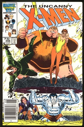 Item #30180 The Uncanny X-Men #206 to 213. Chris Claremont, John Romita, Jr