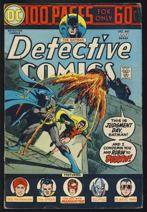 Item #30183 Detective Comics No. 441. Archie Goodwin, Howard Chaykin