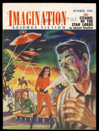 Item #30243 Citadel of the Star Lords in Imagination October 1956. Edmond Hamilton