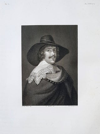 Item #30283 Borgomastro olandese. Etching from a Painting by Nicolas Maas. Francesco Rosaspina,...