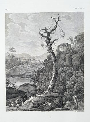 Item #30293 Paese. Etching from a Painting by Hans Vredeman de Vries. Tito Boselli, Carlo Piacenza