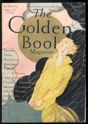 Item #30300 The Golden Book Magazine April 1928. Henry Wysham Lanier, ed