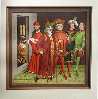 La légende de Sainte Ursule, Princesse Britannique, et de ses onze mille vierges, d'après les tableaux de l'église Saint-Ursule a Cologne reproduits en chromolithographie. Planches et texte inédits.