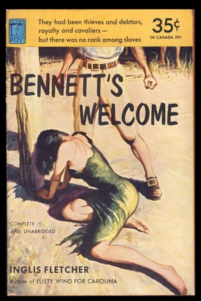 Item #30504 Bennett's Welcome. Inglis Fletcher
