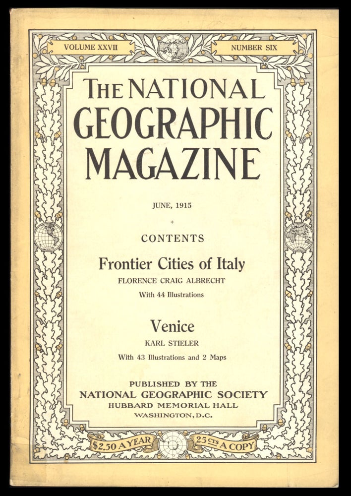Item #30575 The National Geographic Magazine June, 1915. Gilbert A. Grosvenor, ed.