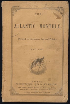 Item #30596 Slavery, in Its Principles, Development, and Expedients in The Atlantic Monthly May...