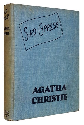 Item #30616 Sad Cypress: A Hercule Poirot Mystery. Agatha Christie