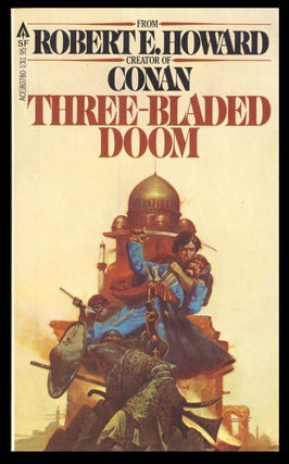 Item #30836 Three-Bladed Doom. Robert E. Howard