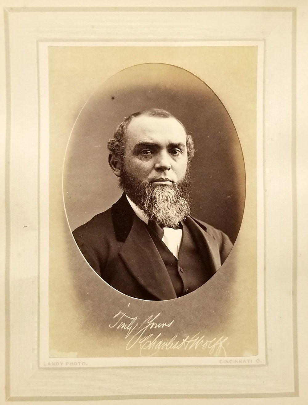 Six Albumen Photos of Prominent Cincinnati Men from the Book Cincinnati ...