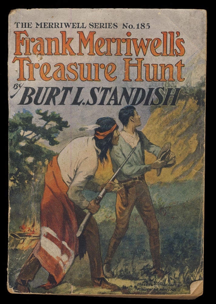 Item #30895 Frank Merriwell's Treasure Hunt, or, The Search for Buried Gold. Burt L. Standish, Gilbert Patten.