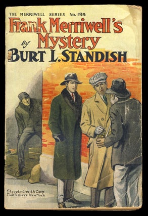 Item #30896 Frank Merriwell's Mystery, or, The Trail of the Blue Diamond. Burt L. Standish,...