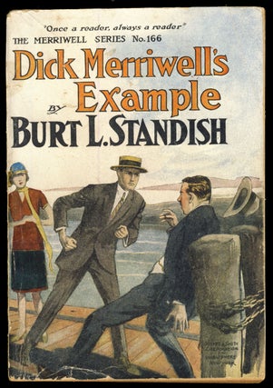 Item #30897 Dick Merriwell's Example, or, Strong and Able. Burt L. Standish, Gilbert Patten