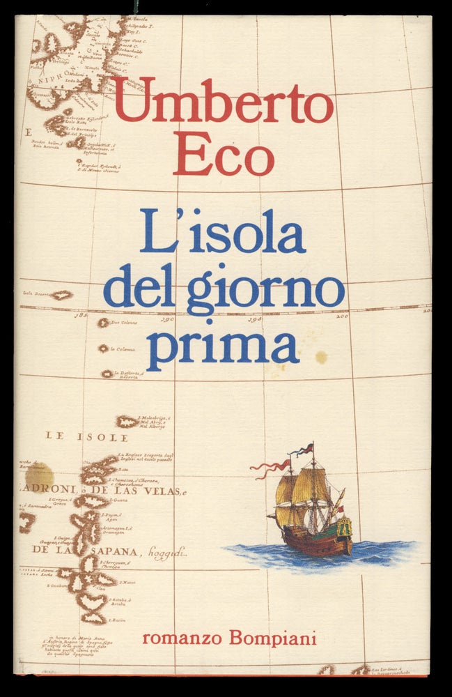 Item #30904 L'isola del giorno prima. Umberto Eco.