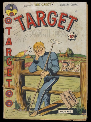 Item #30916 Target Comics Vol. 4 No. 6. Basil Wolverton