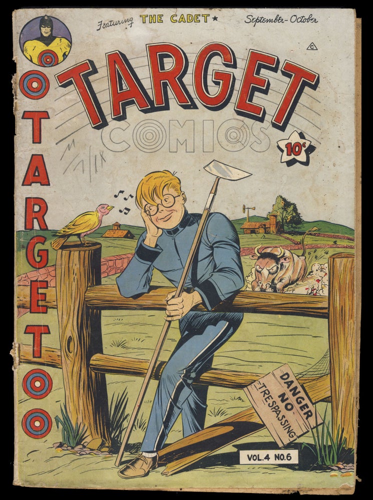 Item #30916 Target Comics Vol. 4 No. 6. Basil Wolverton.