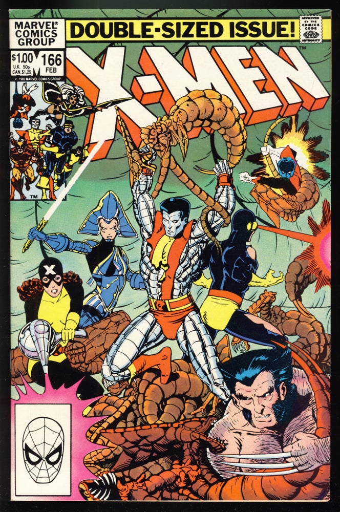 Item #31020 The Uncanny X-Men #166. Chris Claremont, Paul Smith.