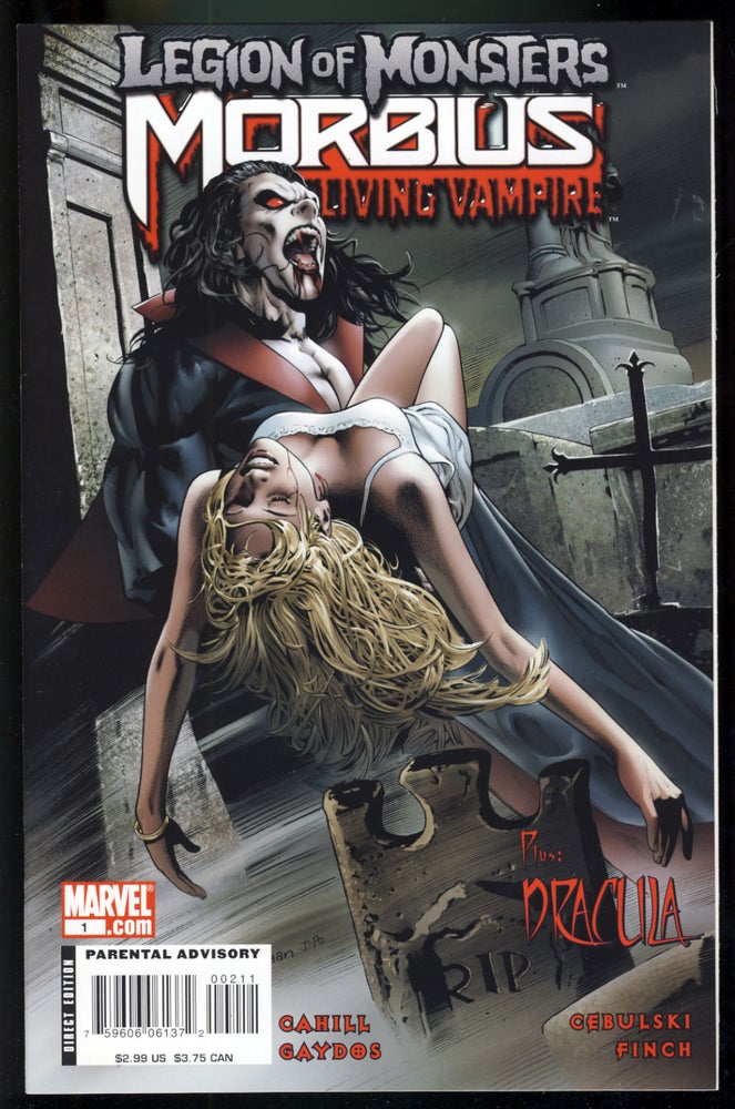 Item #31046 Legion of Monsters: Morbius #1. Brendan Cahill, Michael Gaydos.